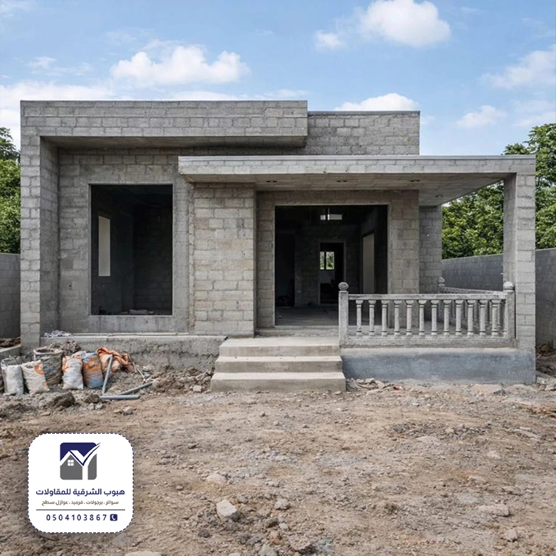 ترميم وتشطيب وبناء ملاحق الشرقية