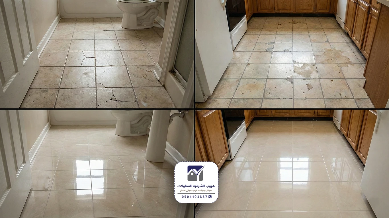 مقاول تجديد البلاط بالدمام