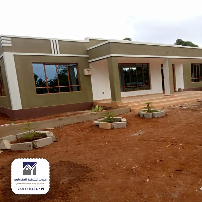 بناء غرف للحارس الظهران