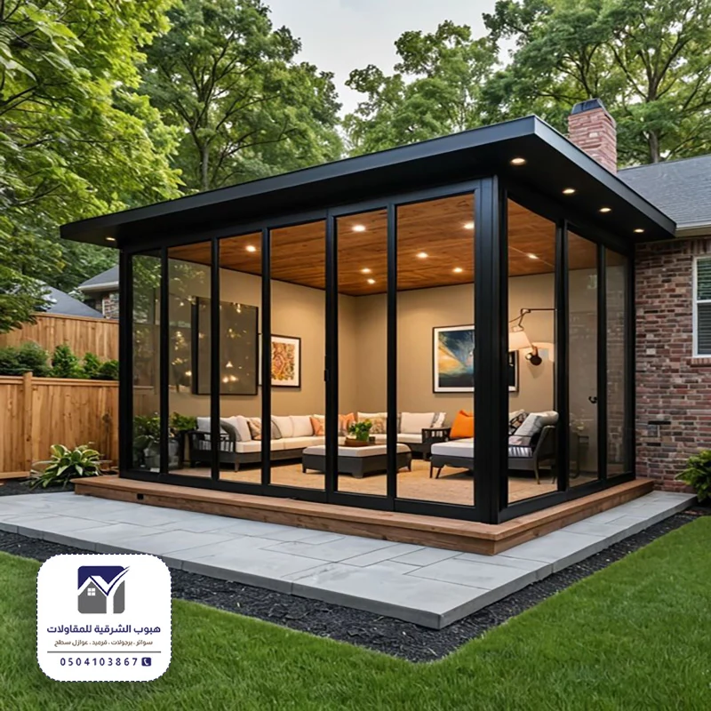 غرف زجاج للحدائق في الخبر