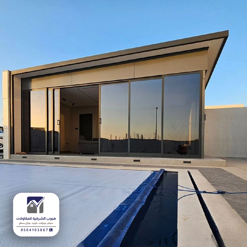 غرف زجاجية للسطح في الخبر