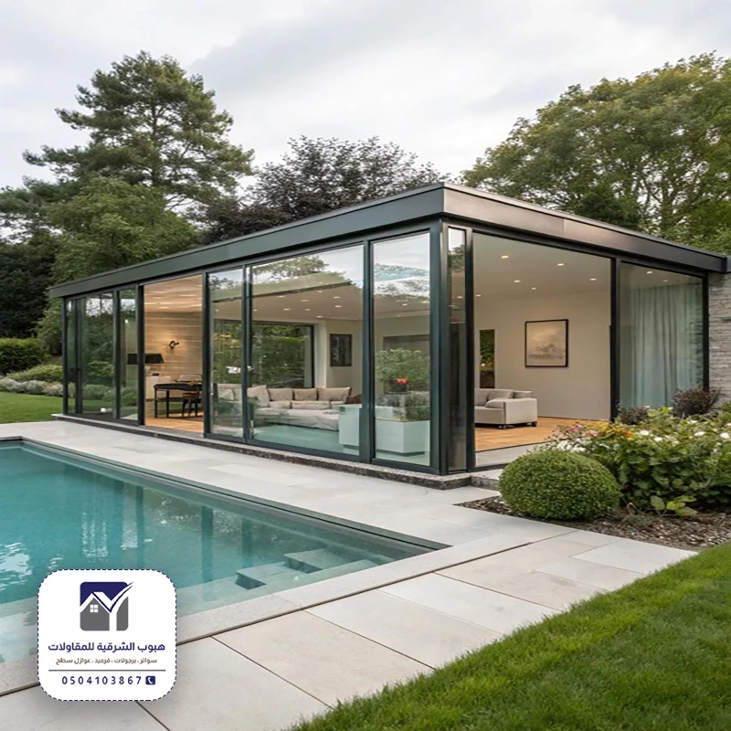 غرف زجاج للحدائق في الخبر